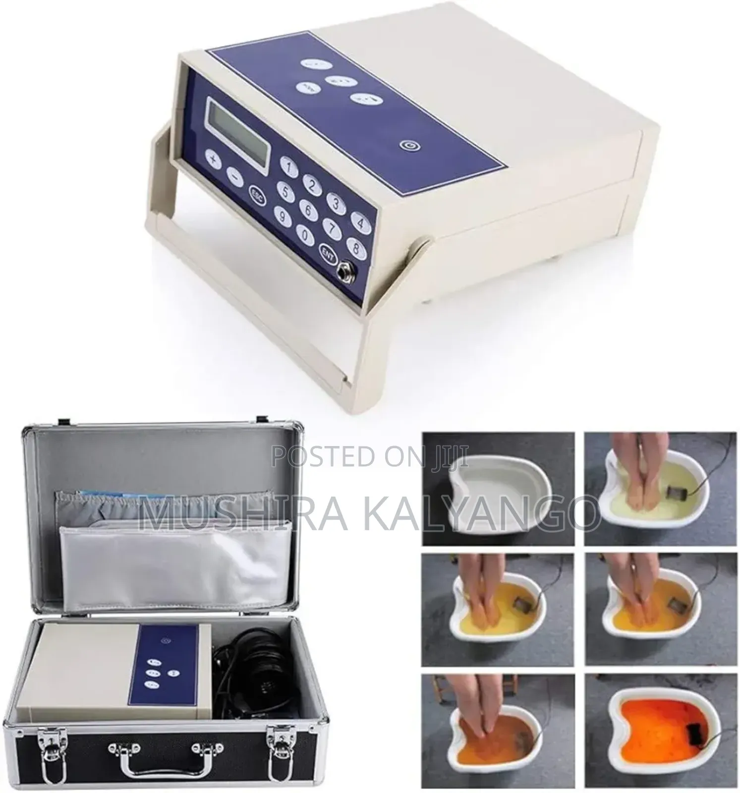 Foot Bath Ionic Detox Machine Dual Ionic Detox Foot Spa