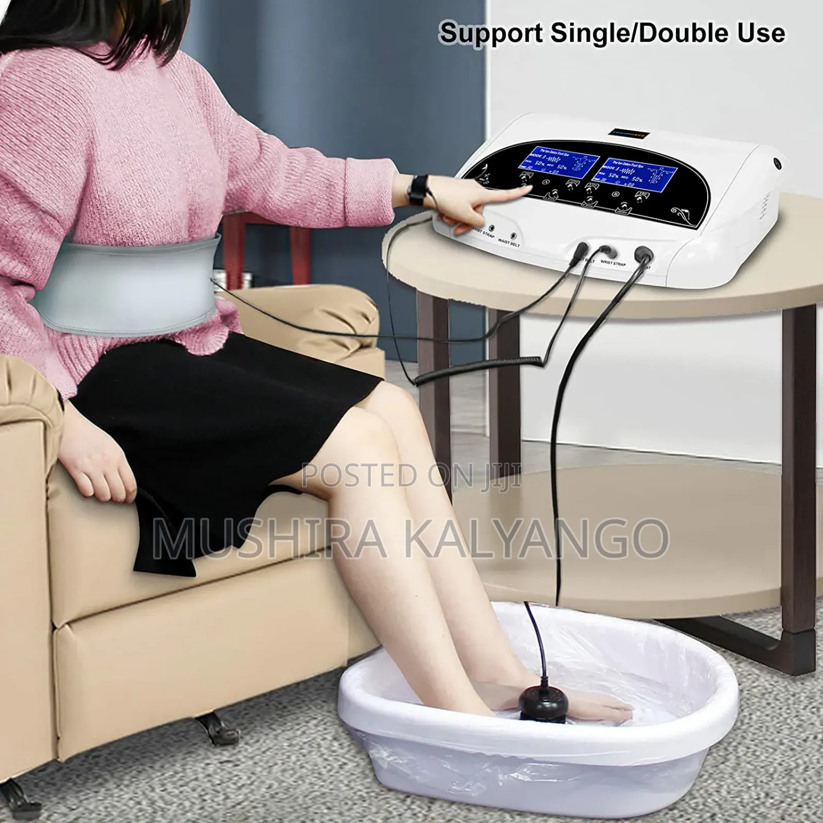 Foot Bath Ionic Detox Machine Dual Ionic Detox Foot Spa