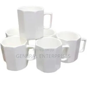 Arcoroc France Octime Milk Glass Coffee Cups.