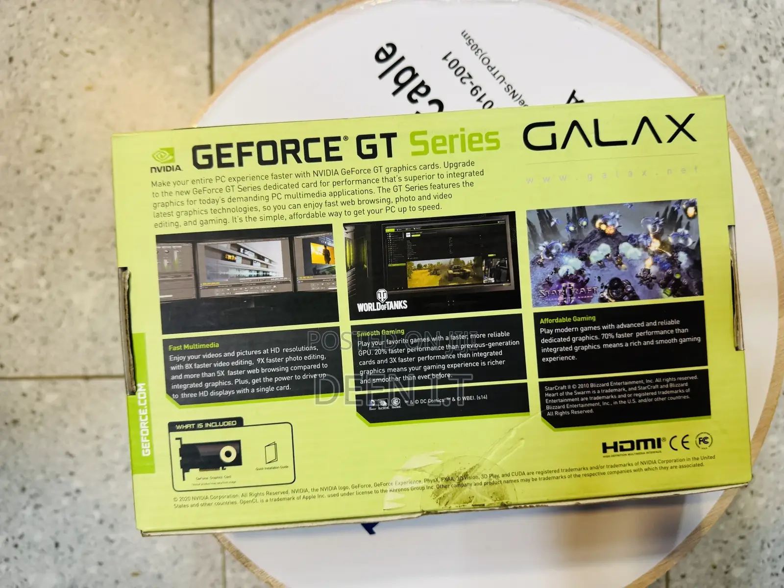 Galax Geforce Gt 730 Ddr3 4gb 64bit Graphics Card