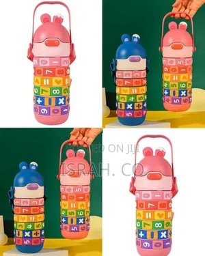 Children's Insulated Water Bottle With Math Learning