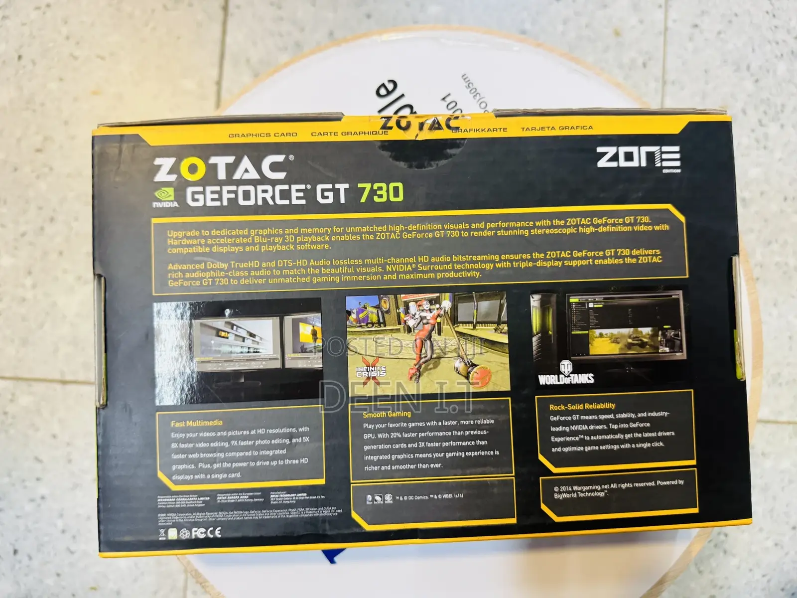 Nvidea Zotac Geforce Gt 730 4gb Ddr3 Graphics Card