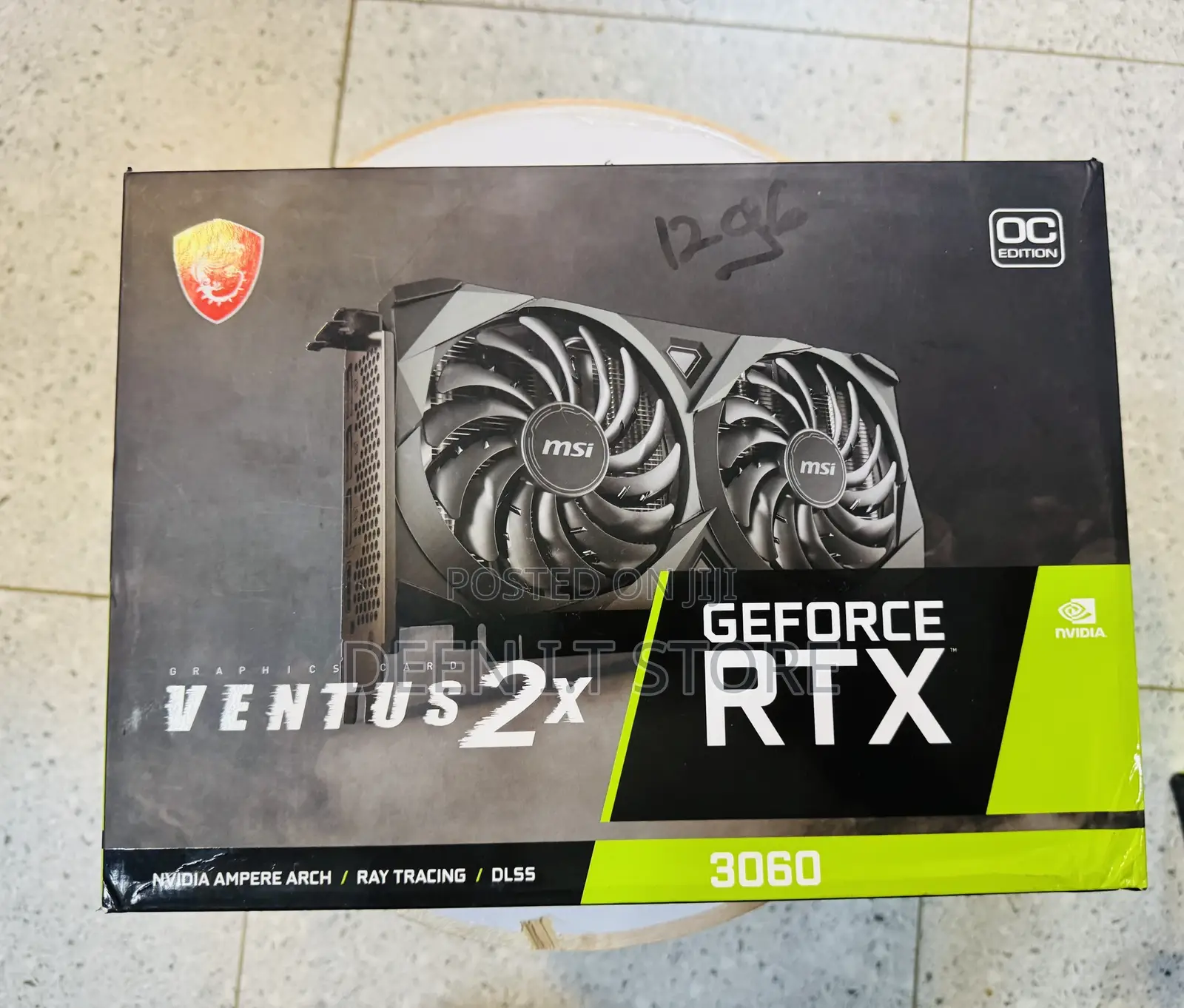 Msi Gaming Geforce RTX 306015 GBPS Gdrr6 192-Bit -12gb