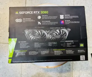 Msi Gaming Geforce RTX 306015 GBPS Gdrr6 192-Bit -12gb