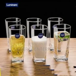 Set of Luminarc Octime Highball Tumblers.