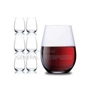 Set of Luminarc Stemless Wine Glasses
