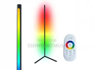 RGB Led Corner Floor Lamp – Dimmable Color Changing Ambient Light