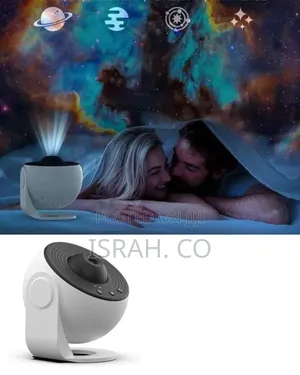 Modern Adjustable Sphere Galaxy / Star Projector Lamp