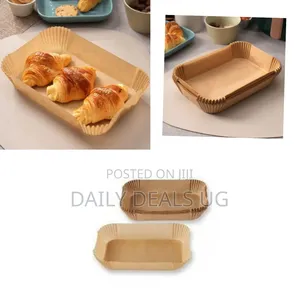 Rectangular Disposable Non-Stick Air Fryer Parchment Paper Liners