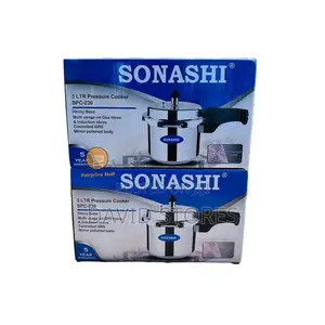 Sonashi Spc-230 3l Pressure Cooker – Heavy Base, Safe Fast Cooking
