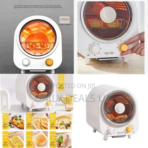Compact Countertop Rotary Air Fryer / Roaster - Multicolor