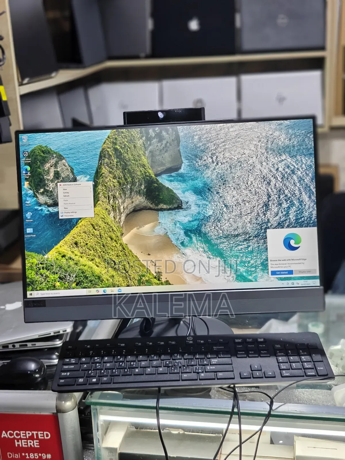 New Lenovo ideacentre AIO 520S 8GB Intel Core i5 HDD+SSD 1T