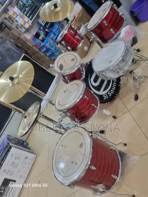 Full Drum Set-7pieces /Professional Si Drum Set