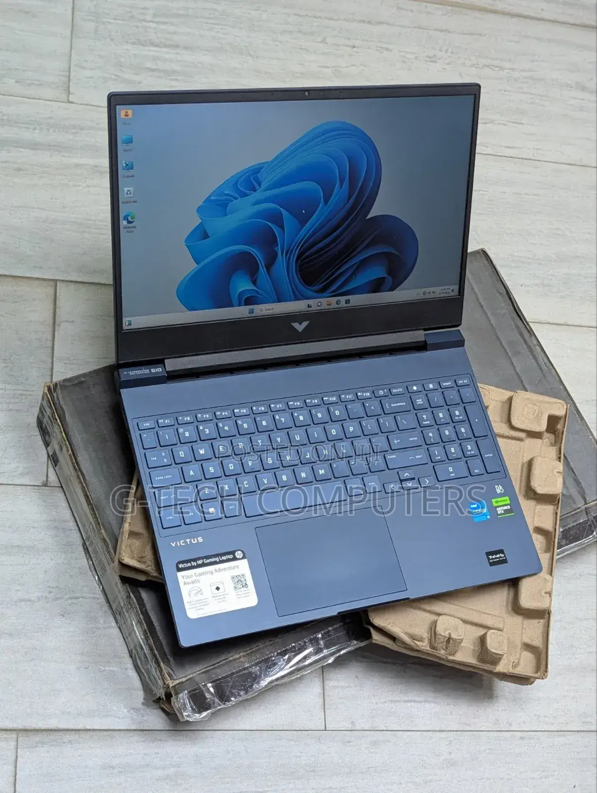 New Laptop HP Victus 15 16GB Intel Core i5 SSD 512GB