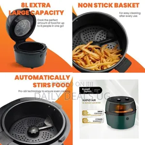 Rapid Air Rotary Air Fryer - Multicolor