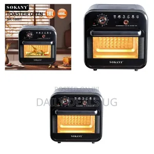 Sokany 2-in-1 Air Fryer and Electric Oven - Multicolor