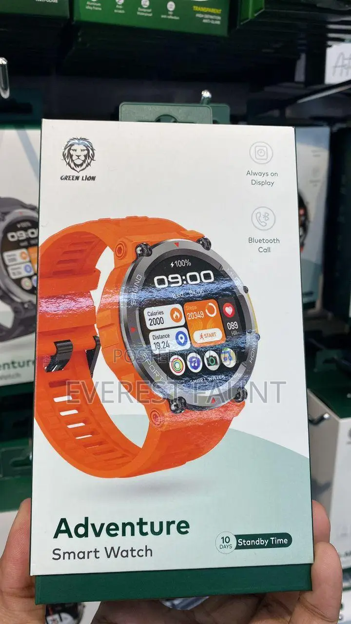 Green Lion Adventure Smart Watch