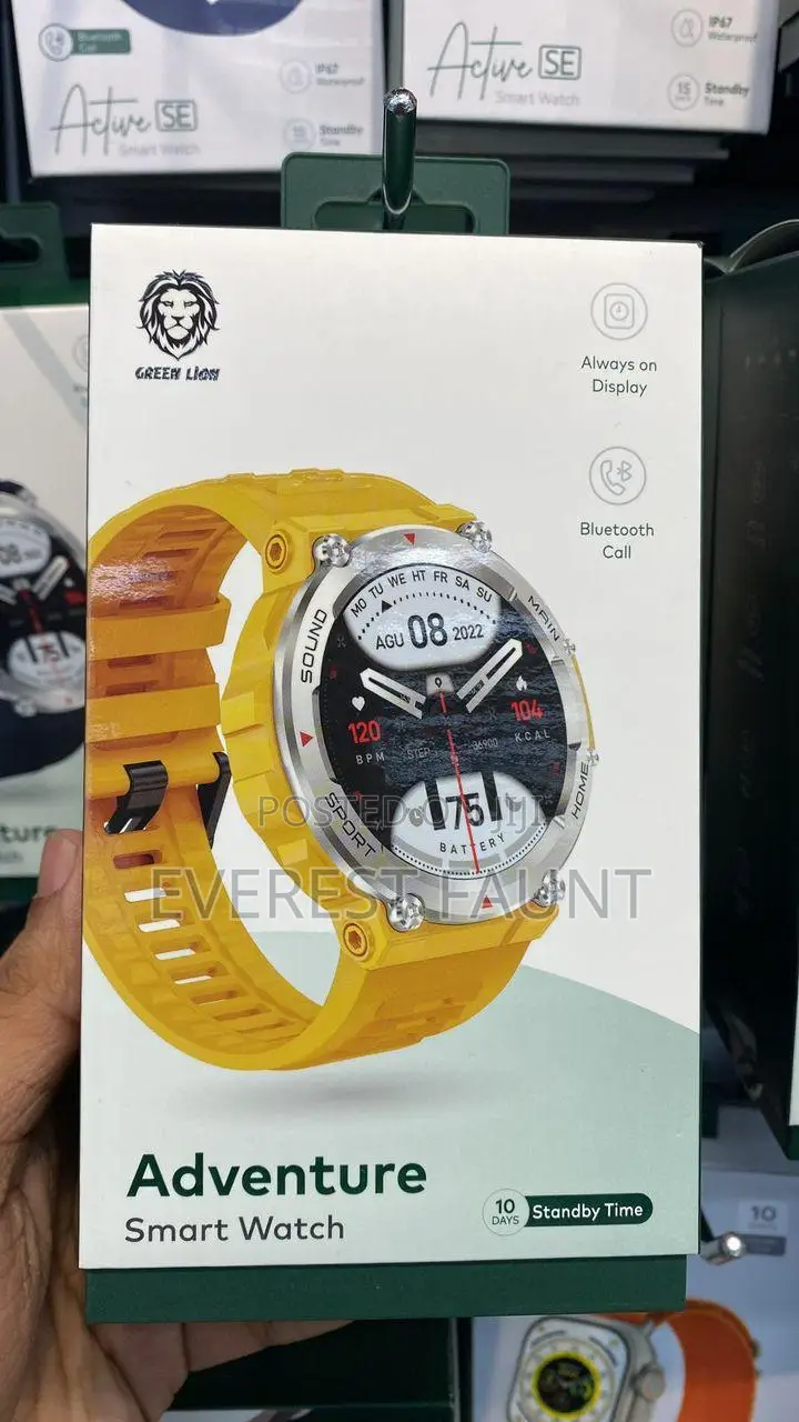 Green Lion Adventure Smart Watch