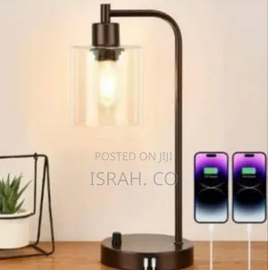 Modern Metal Arch Candle / Wax Warmer Lamp With Wireless Charging