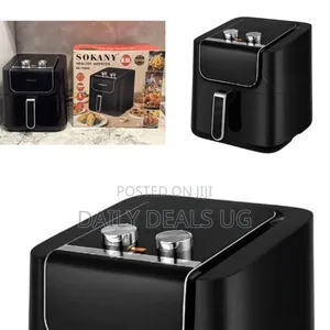 Sokany 8.5 Liters Electric Air Fryer - Black
