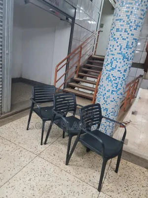 Lisbon Black Outdoor Stackable Plastic Chairs Plastic Chairs