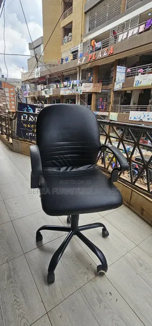 Simple Malaysian Leather Chair