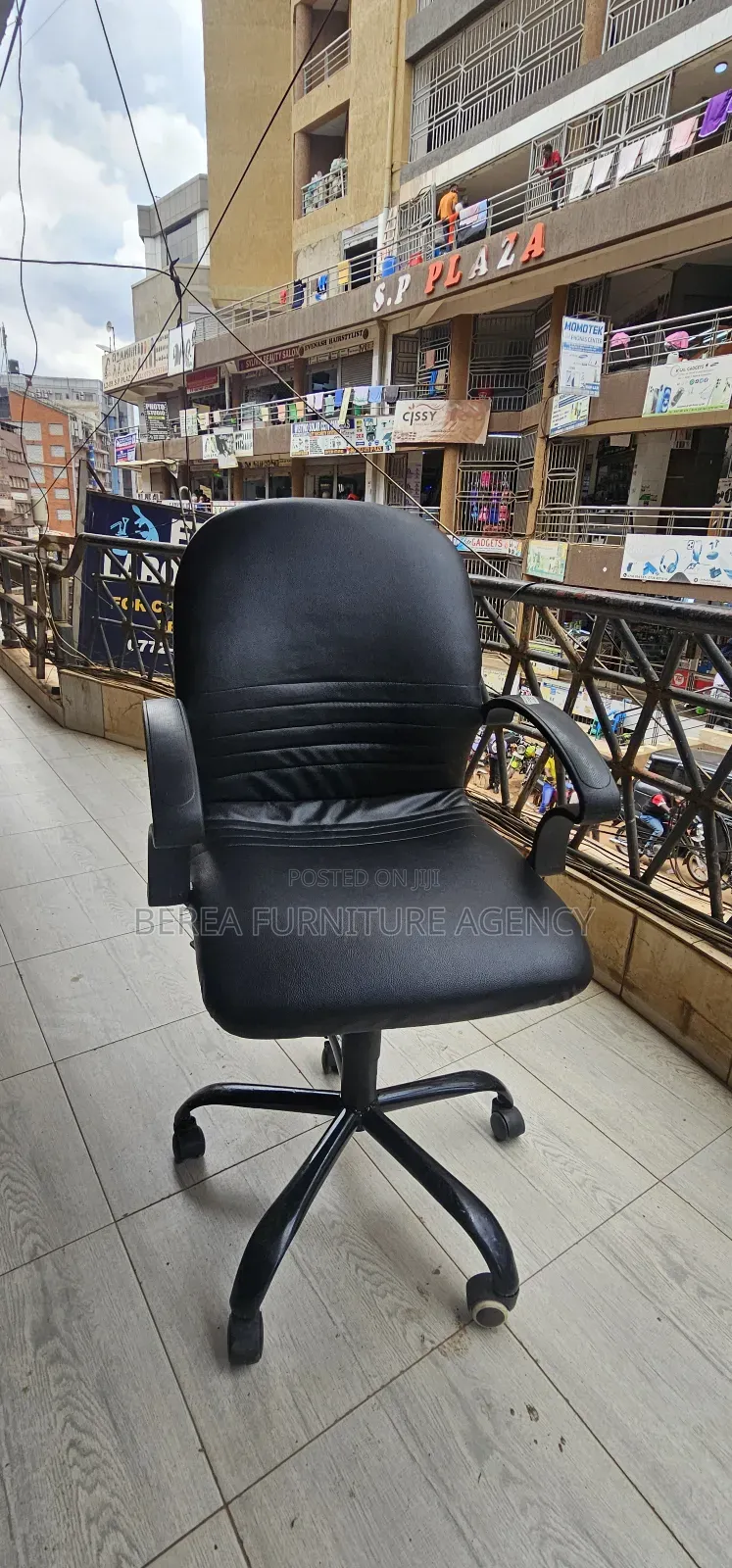 Simple Malaysian Leather Chair