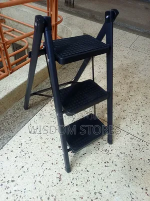 Three-Step Folding Ladder