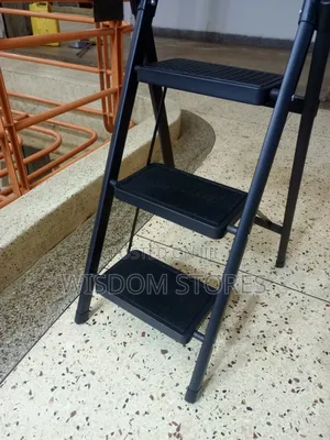 Three-Step Folding Ladder
