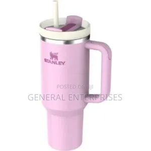 Pink Tumbler Is a Stanley the Quencher H2.0 Flowstatetm Tumbler,