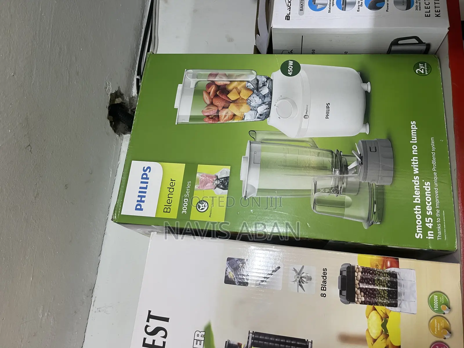 Philips Blender With 2 Jags 450w