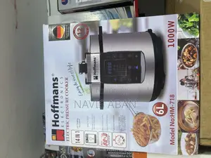 Hoffmans Pressure Cooker With Steamer 6litres