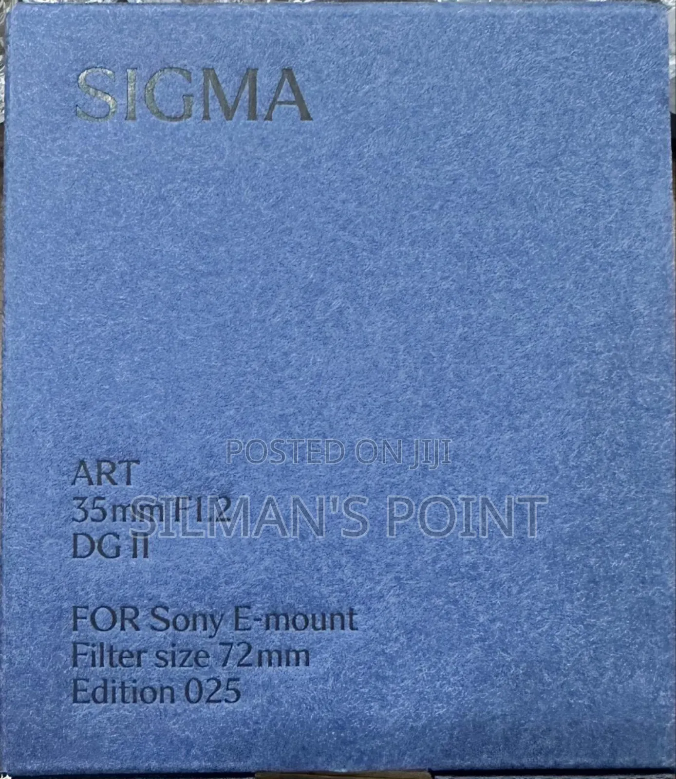 Sigma Art 35mm F1.2 for Sony E Mount