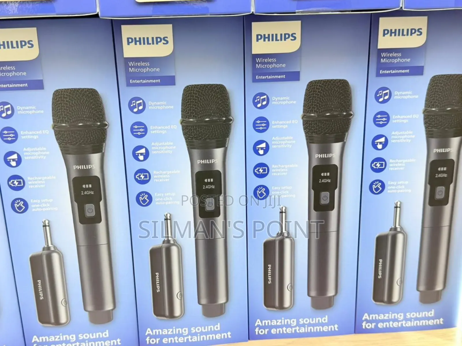 Philips Wireless Dynamic Microphone Single