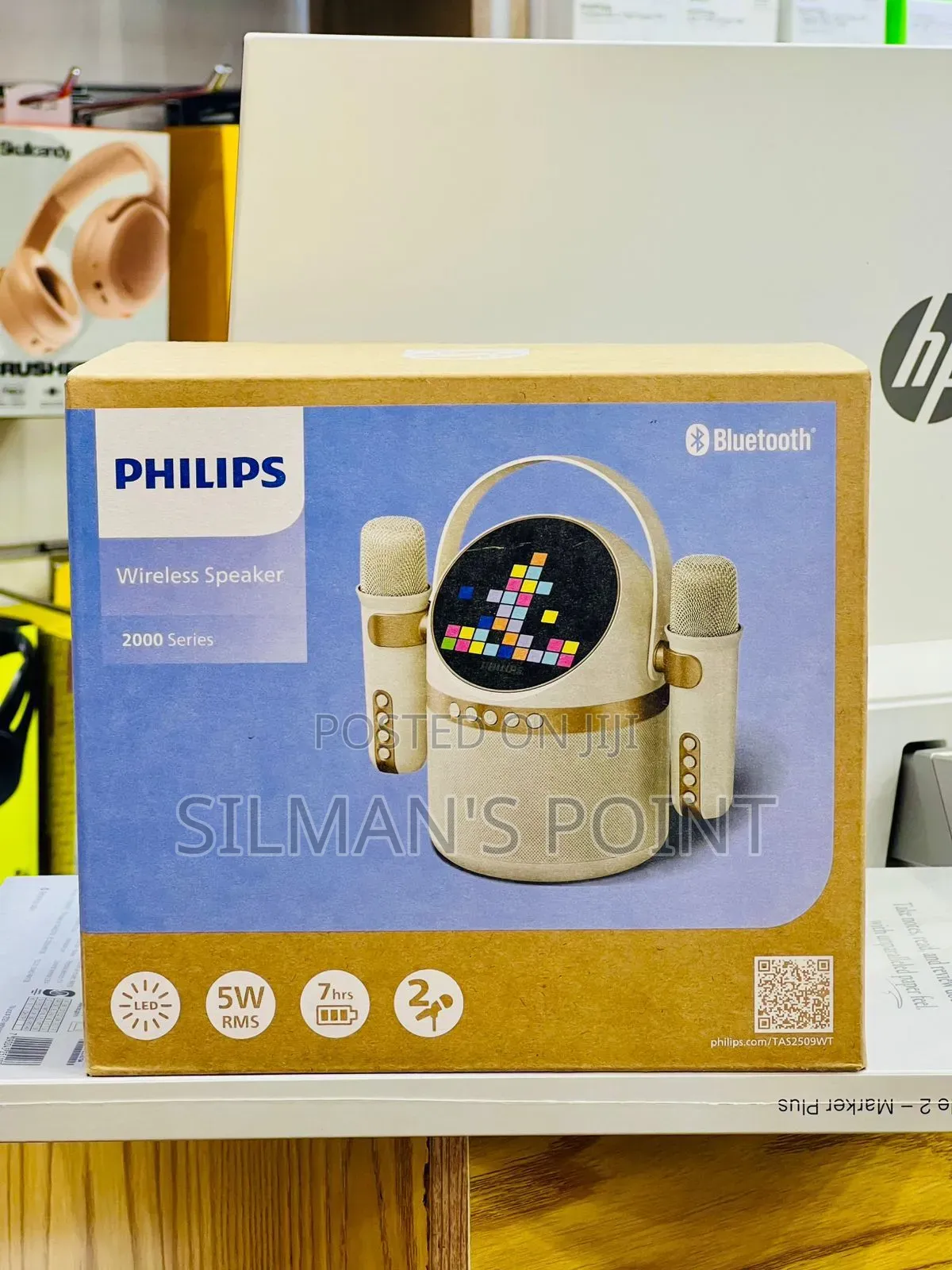 Philips Karaoke Set Speaker and Mics