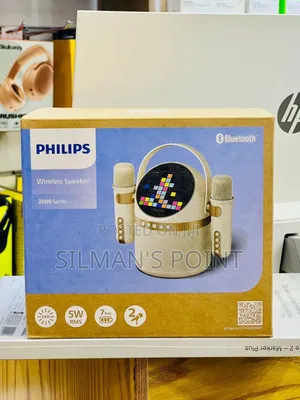 Philips Karaoke Set Speaker and Mics