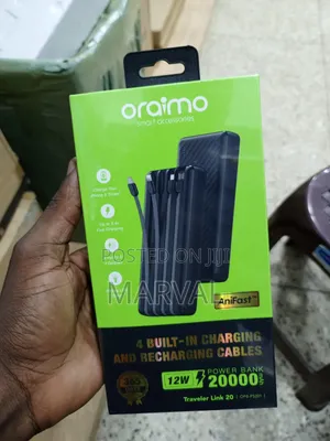 Oraimo Traveler Link 20 Power Bank (Model Opb-P5201).