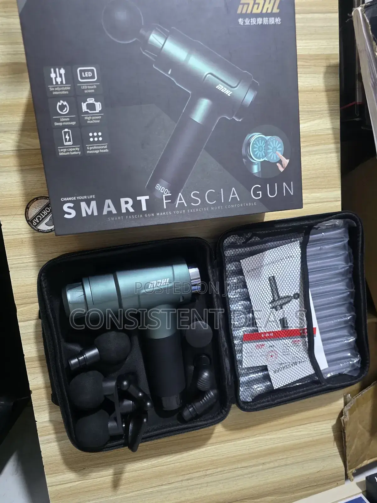 Heavy Duty Rechargeable Massage Gun
