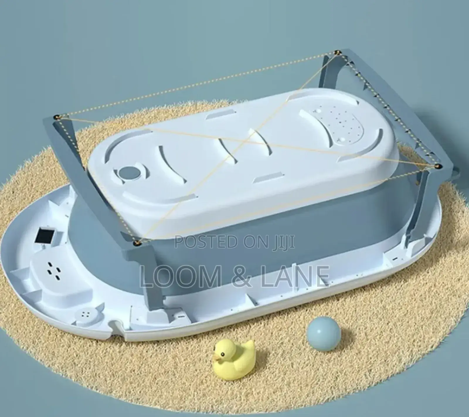 Foldable Baby Bath Tub With Intelligent Temperature Sensor