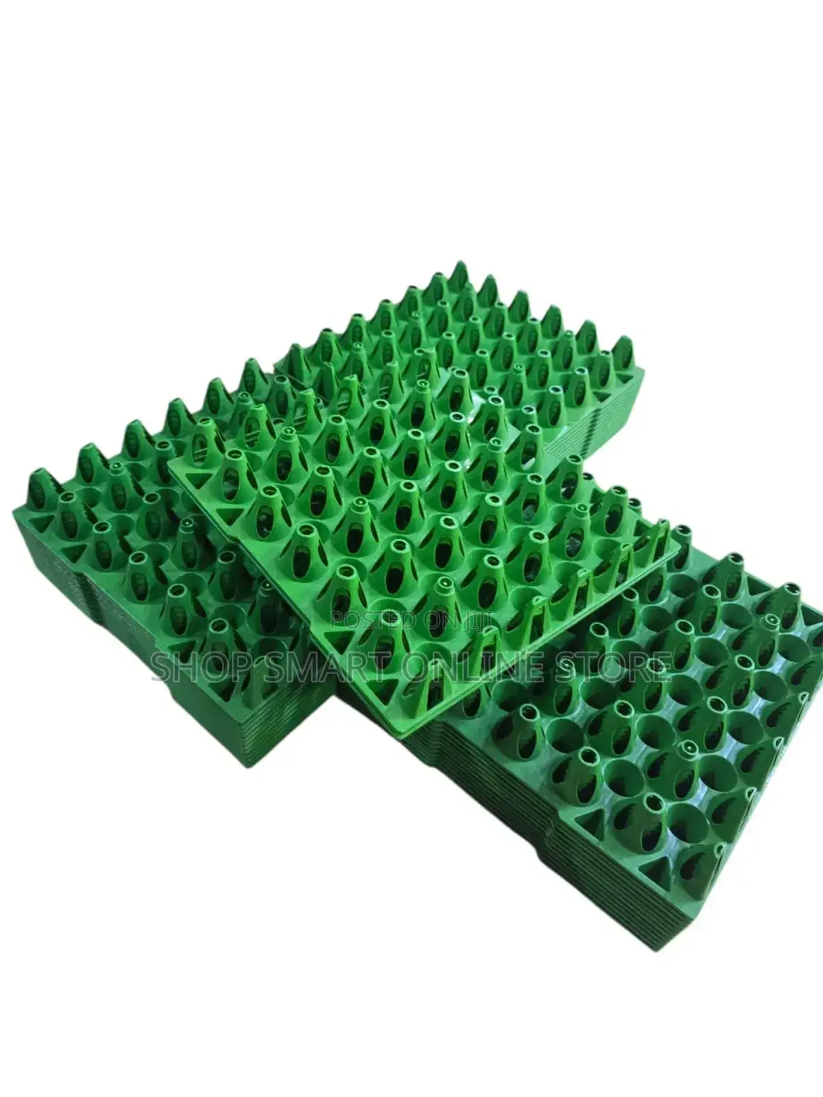 Green 60pcs Plastic Egg Trays Green 60pcs Plastic Egg Trays