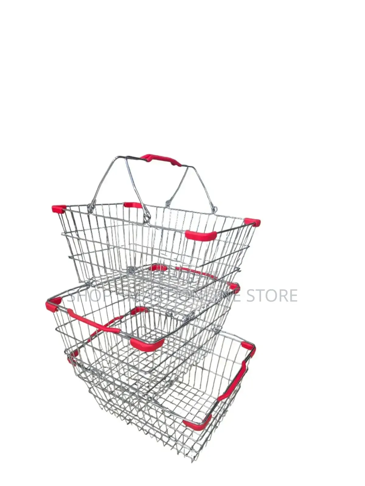 Metallic Shopping Basket Brand New