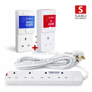 Pack Of Fridge Guard +Tv Guard+Extension Cable 4 Way