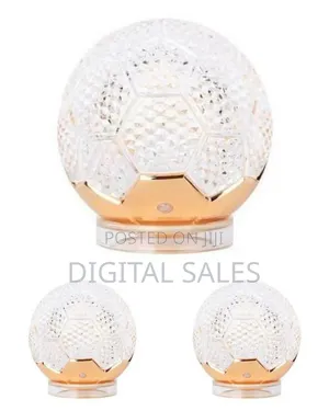 Decorative Crystal or Faceted Sphere Night Light
