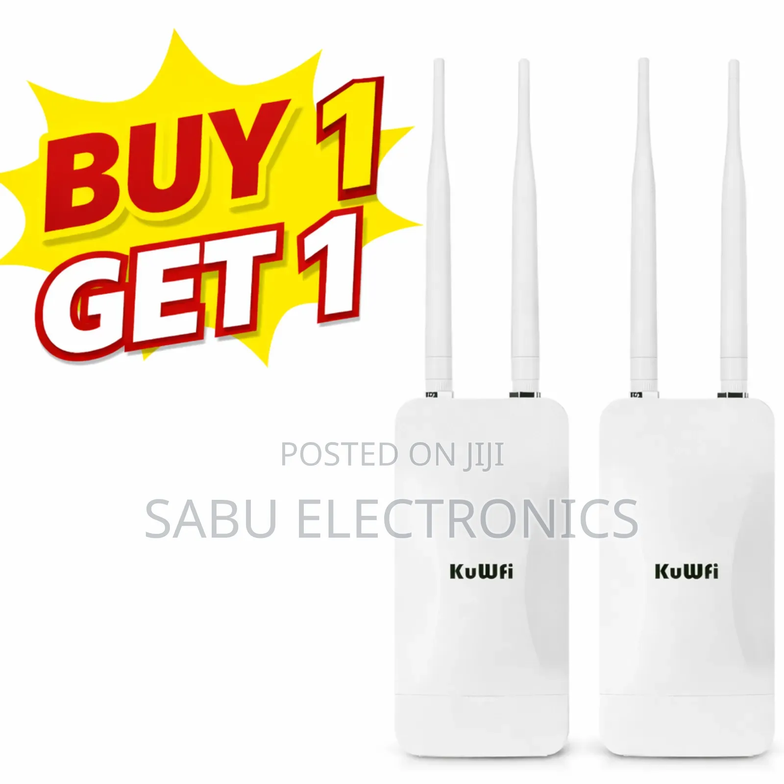 Outdoor Wireless Access Point –Bundle of 2 - Long Range Wifi Extender