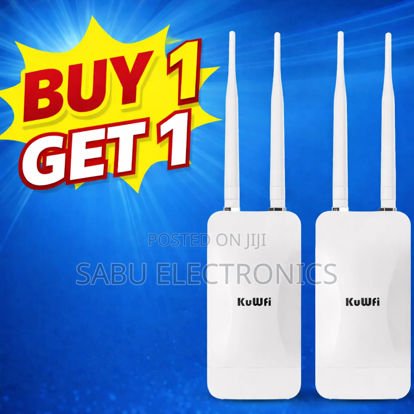 Outdoor Wireless Access Point –Bundle of 2 - Long Range Wifi Extender