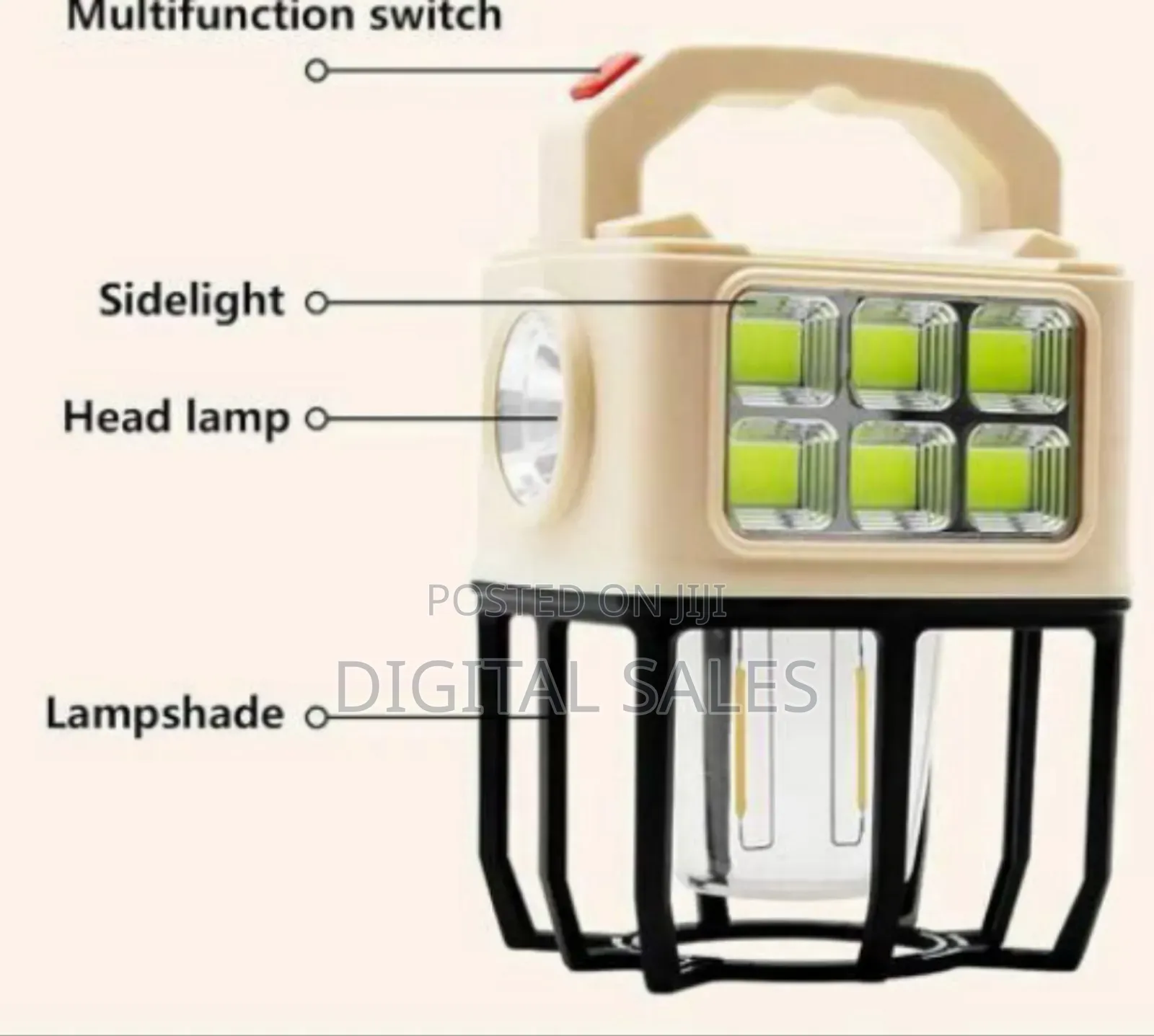 Portable Solar Tent Light