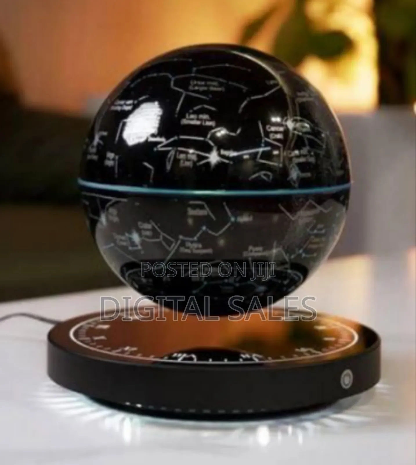 Magnetic Levitating Moon Lamp That Floats in the Air Designed