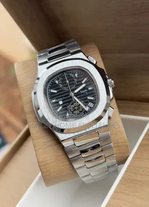 Black Face Patek Philipe Geneva Men's Classic Original Wrist Time Edit