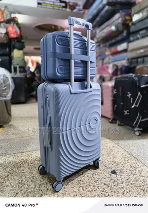 Rubber Plastic Suitcase. Extra Large Size and Beauty Case