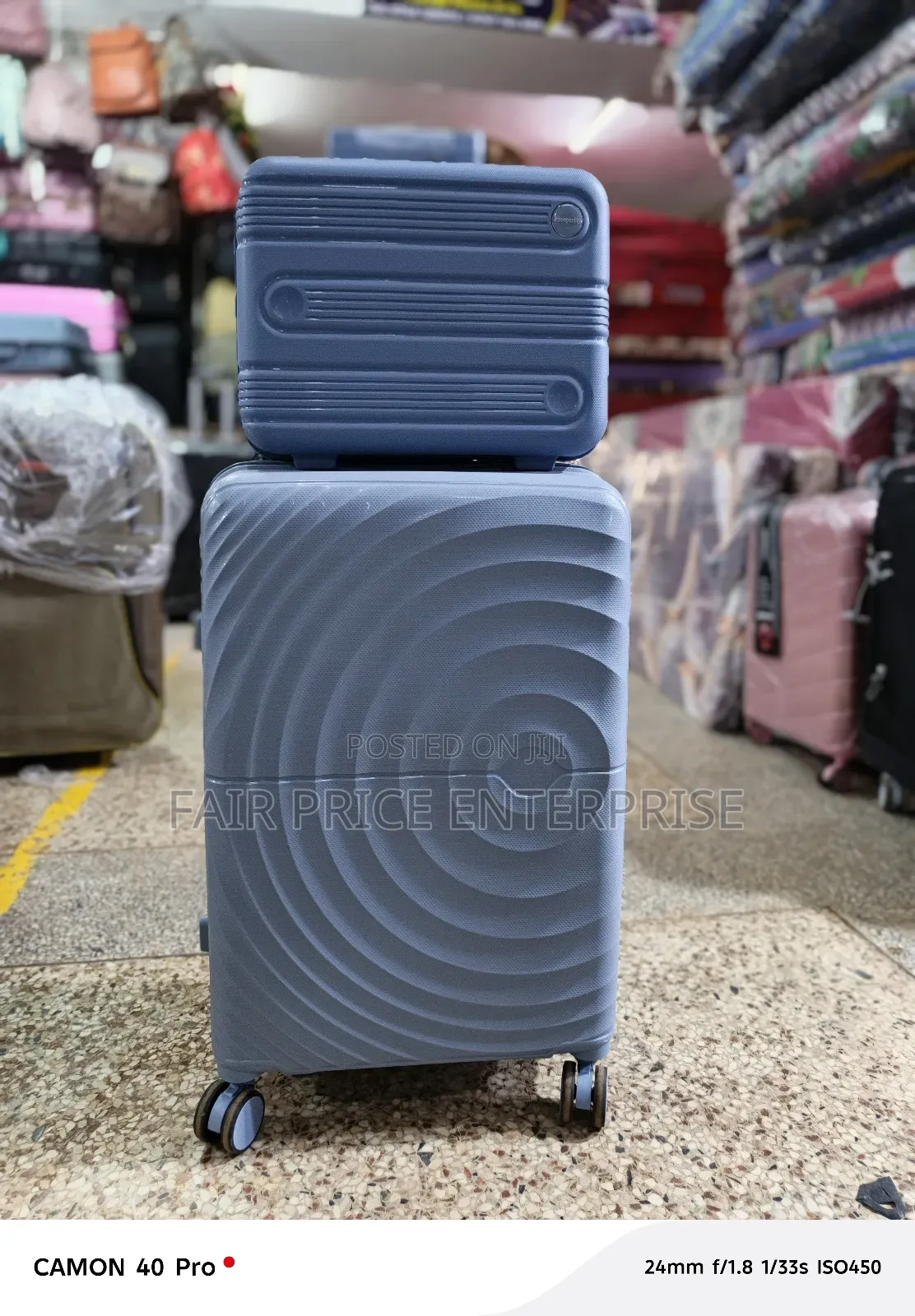 Rubber Plastic Suitcase. Extra Large Size and Beauty Case
